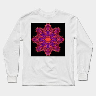 Star Mandalas 121 (Style:11) Long Sleeve T-Shirt